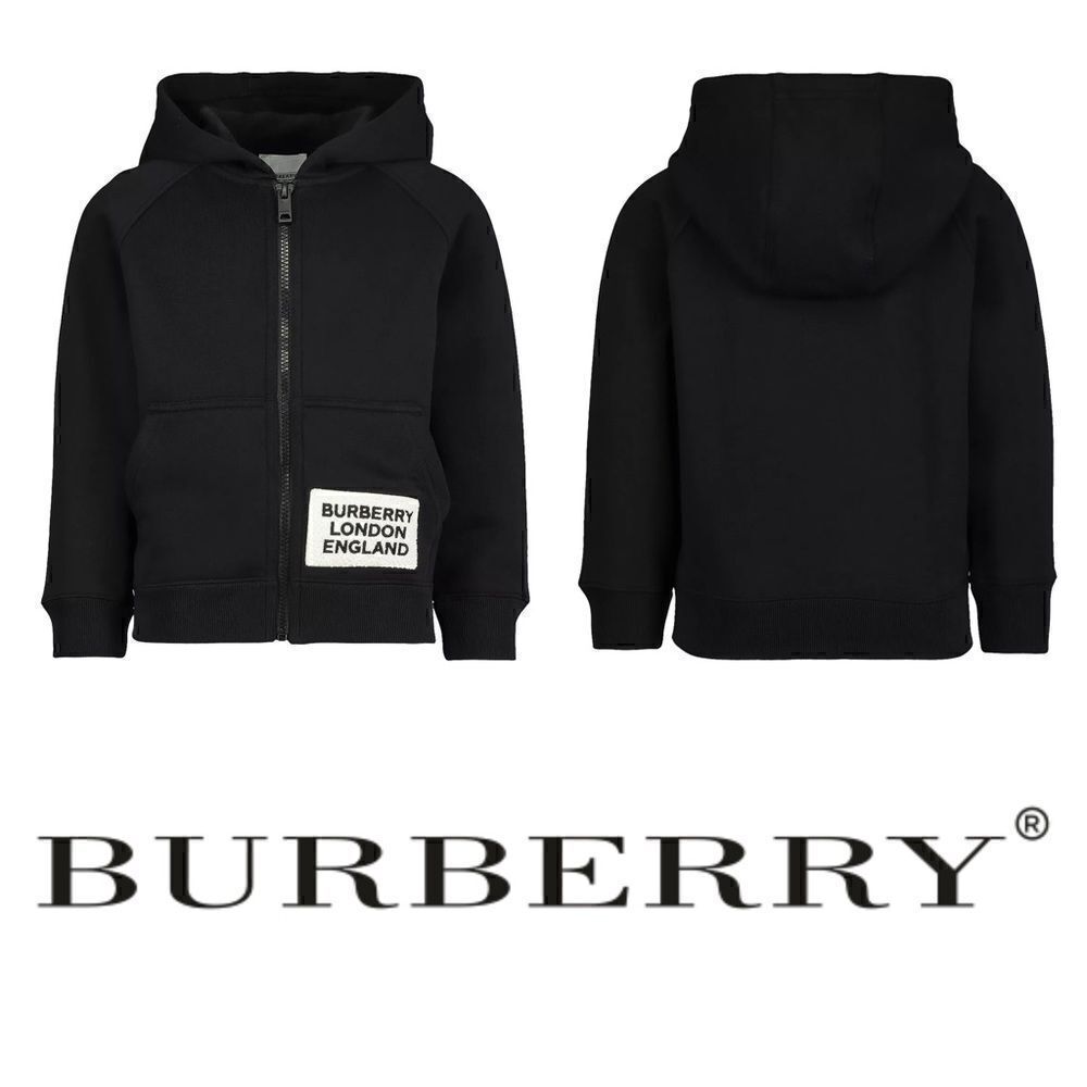 Burberry Luther Full Zip Hoodie Sweatshirt - Picture 2 of 12